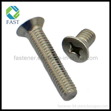 Cross Recessed Countersunk Head Machine Screw (DIN965)